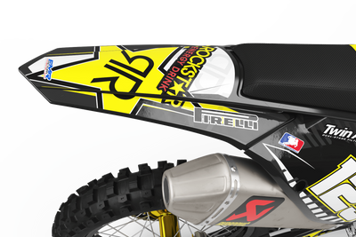 Graphics Kit ROCKSTAR Limited edition YELLOW : Really cheap