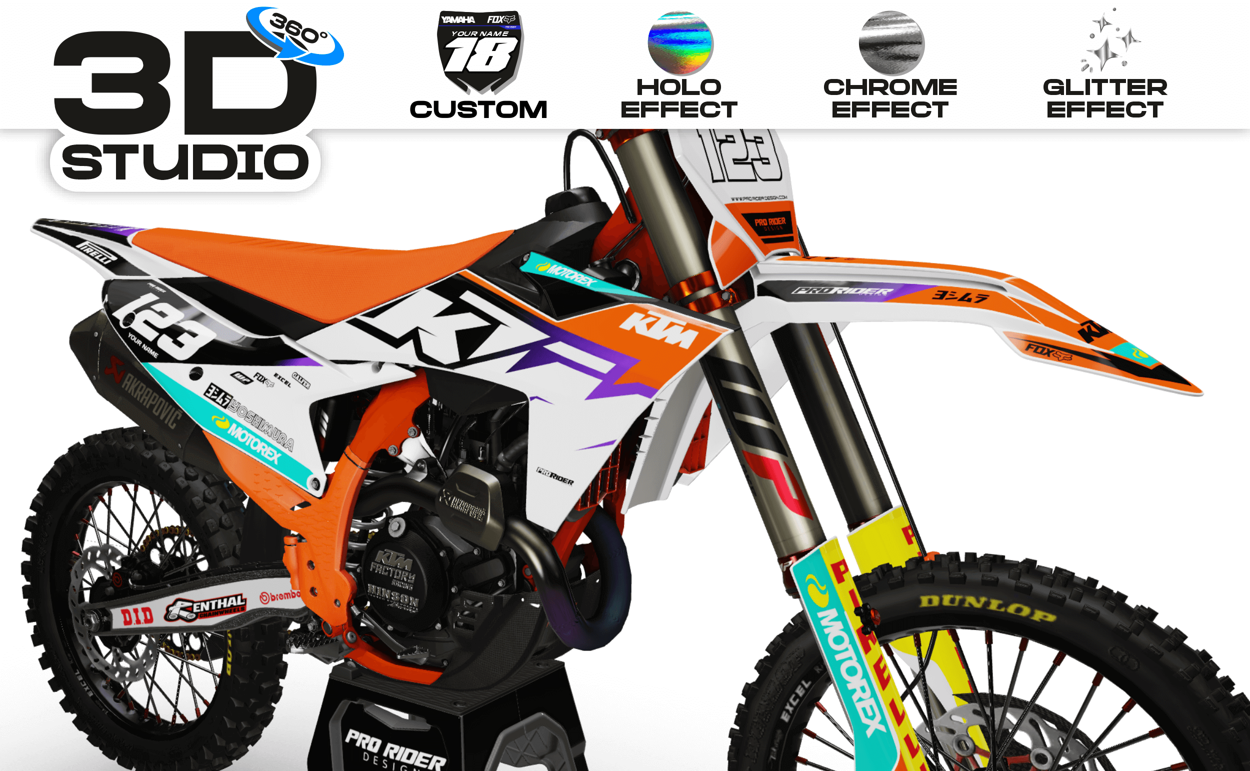 Custom Graphics KTM TERA MAK - 3D
