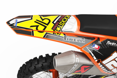Graphics Kit ROCKSTAR Limited edition ORANGE : Really cheap