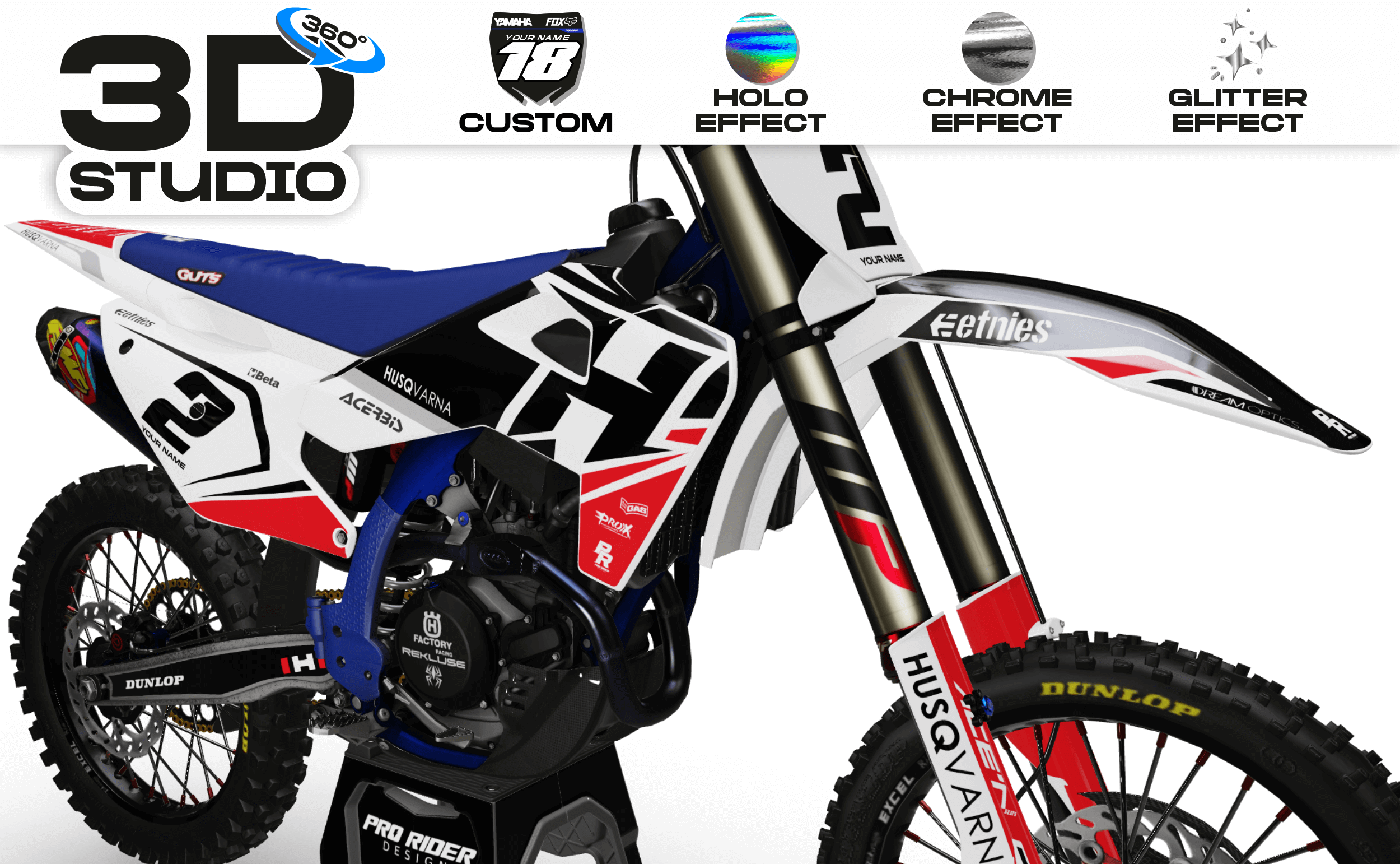 Graphics Kit HUSQVARNA ACE'N - 3D