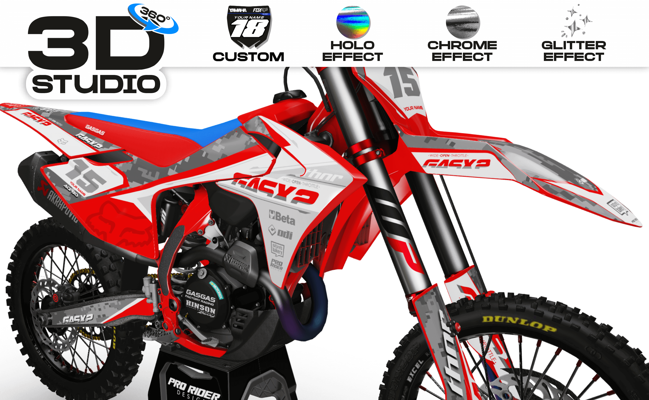 GASGAS Graphics GASX2 - 3D