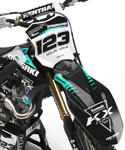 KAWASAKI Graphics Kit FERNCROSS