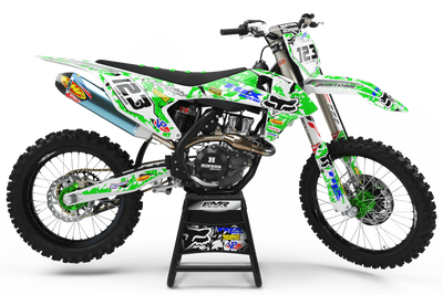 Graphics Kit FOX CAMO GREEN : amaze your friends with an original design