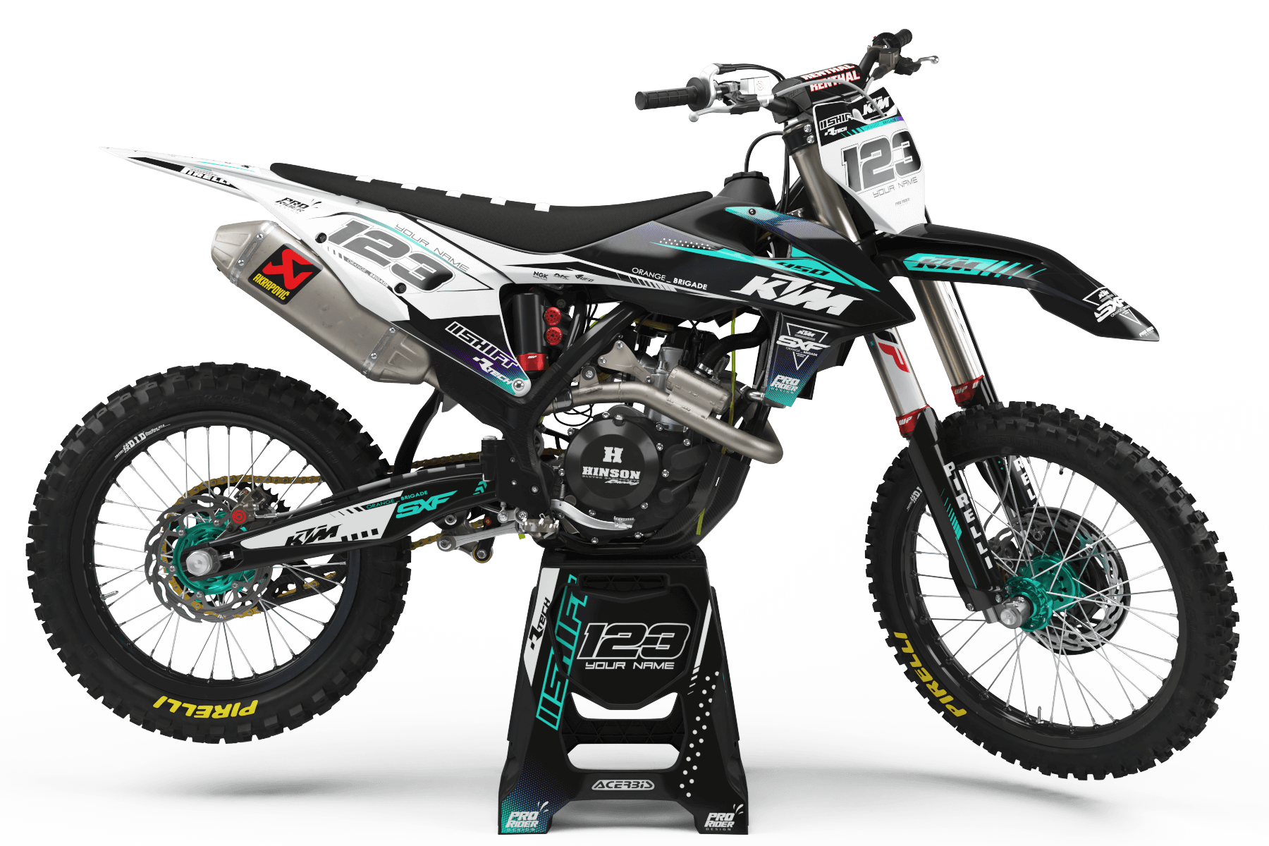 KTM Graphics Kit PERSO HOLI