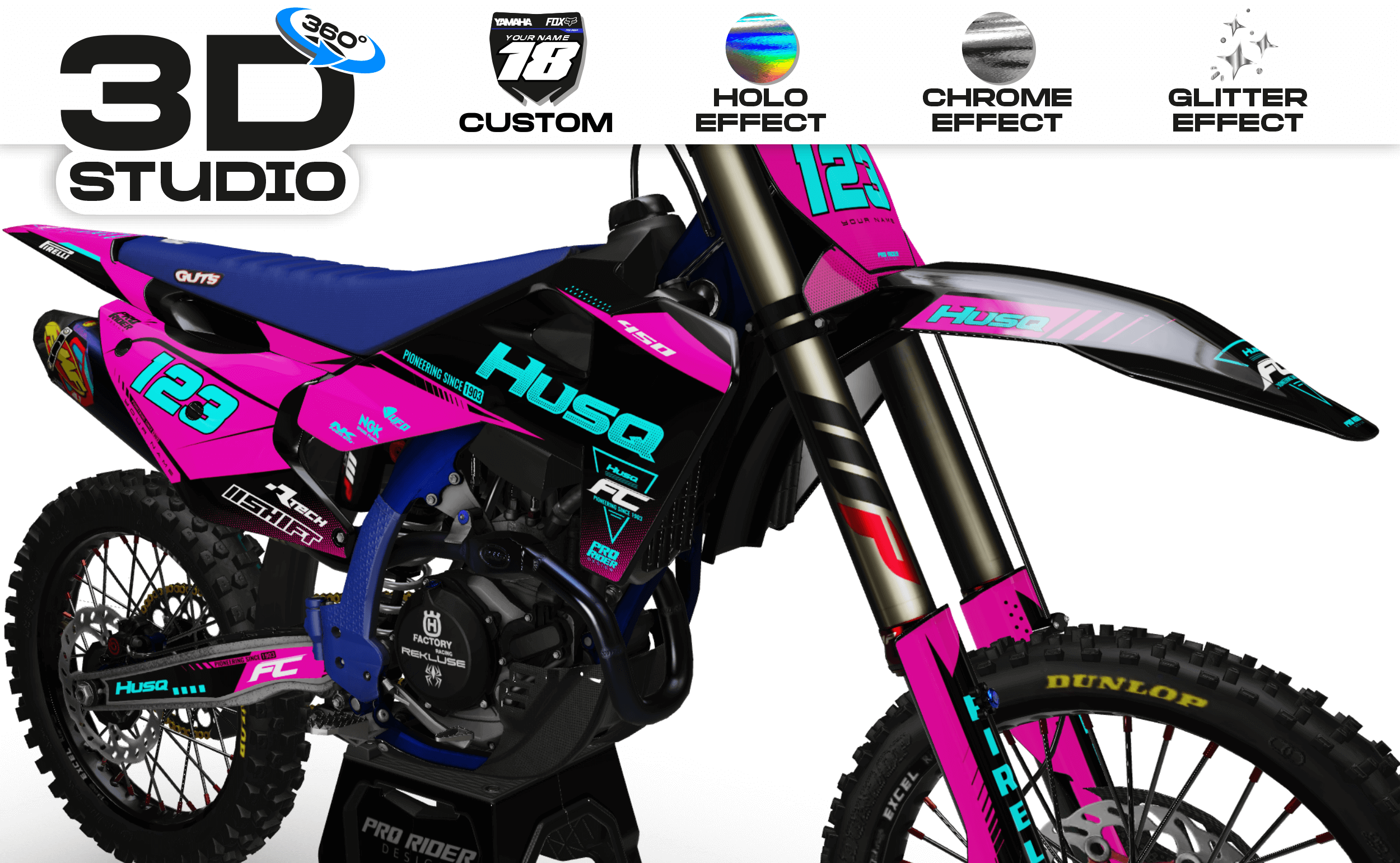 Custom Graphics HUSQVARNA ASCENSO - 3D