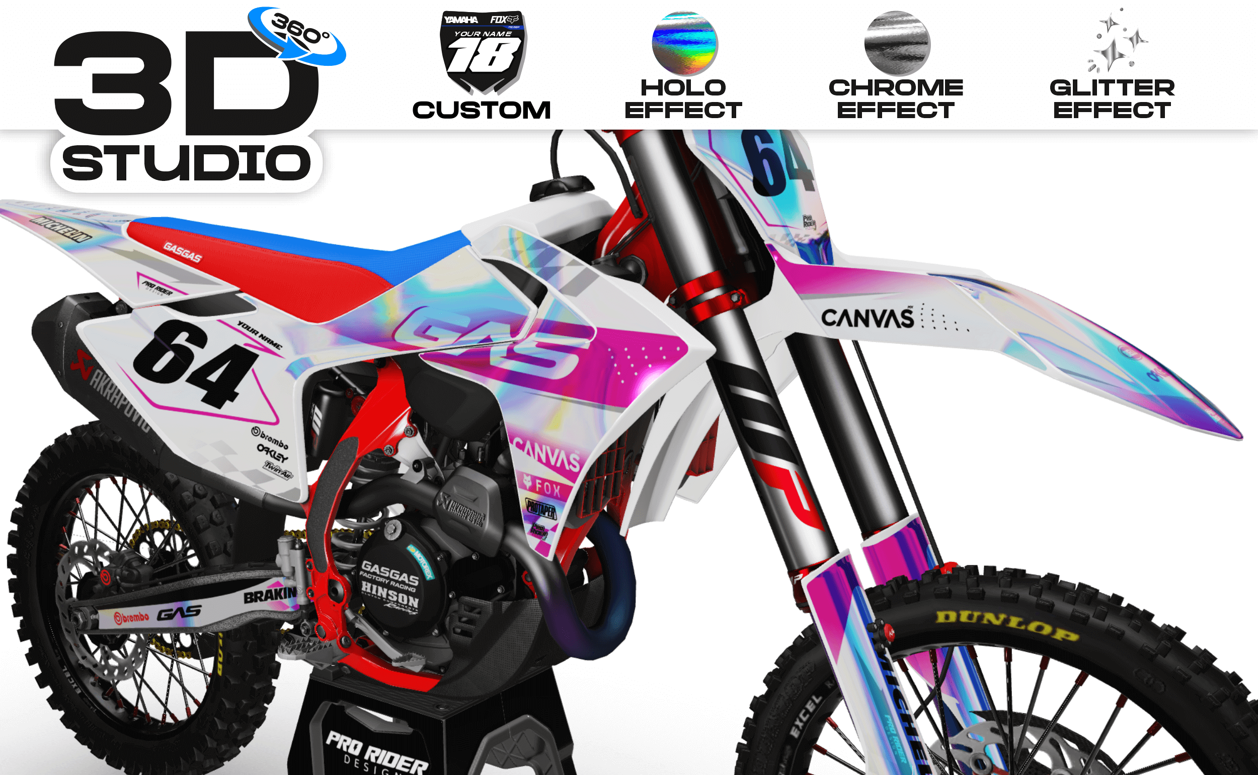 Custom Graphics GASGAS VINA - 3D