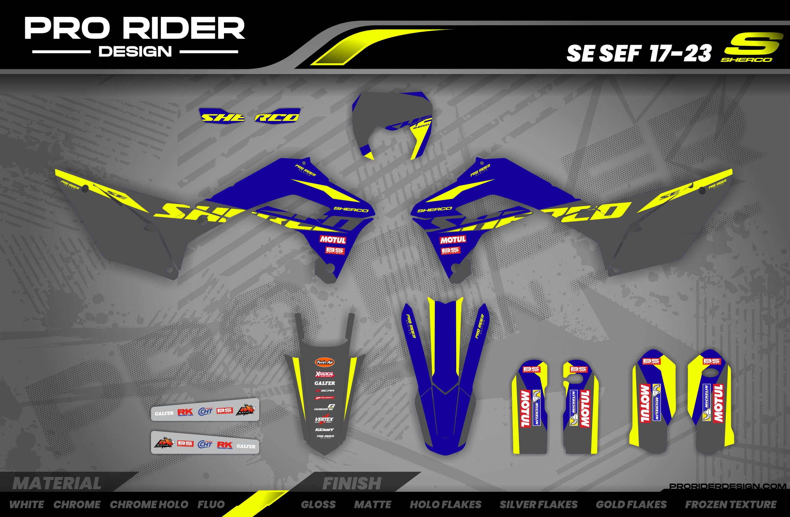 Graphics Kit SHERCO OEM EDITION 25