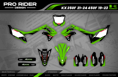 KAWASAKI Graphics Kit ADAPTASI GN