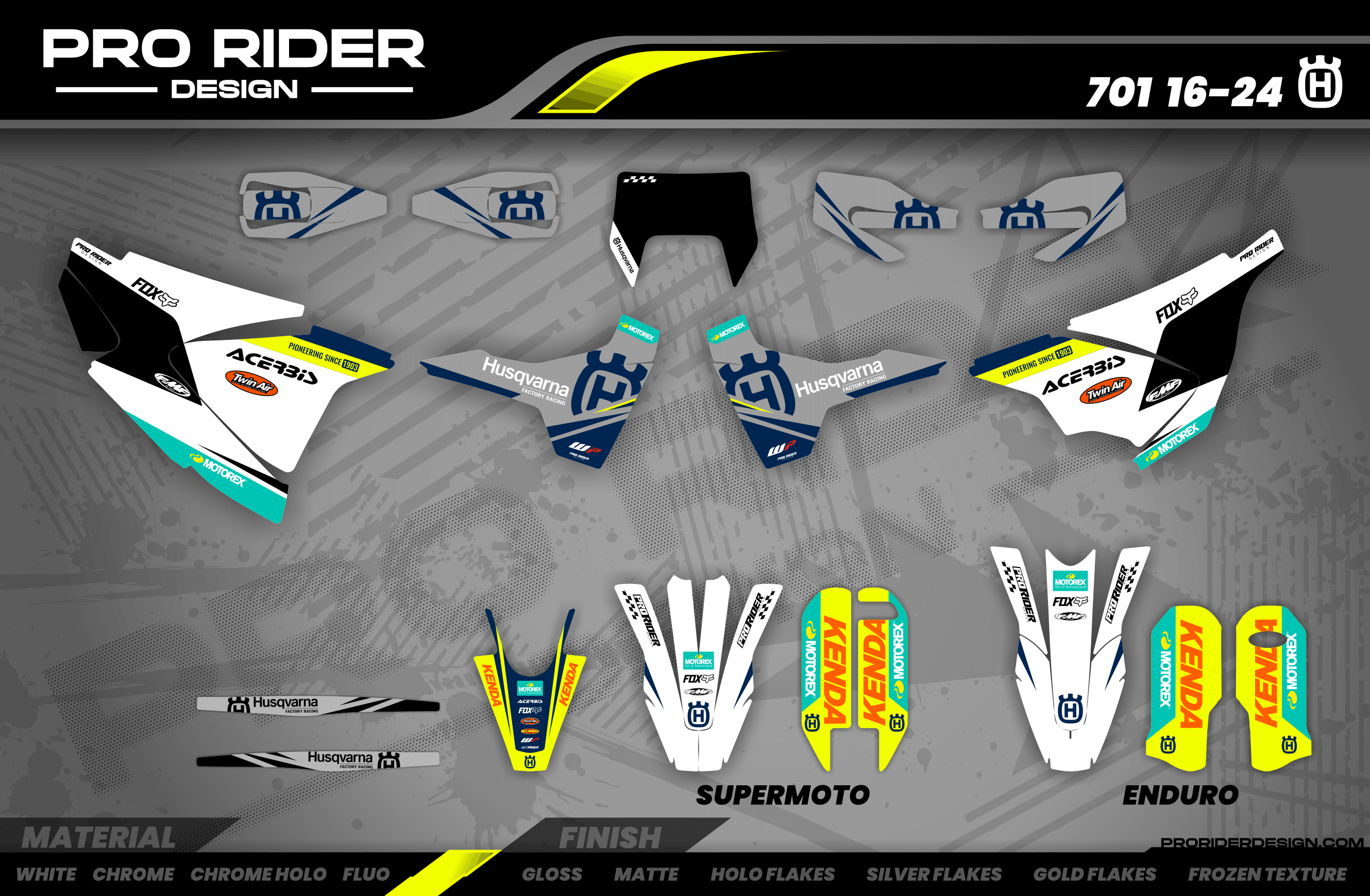 HUSQVARNA Custom Graphics AMPTON VECTOR