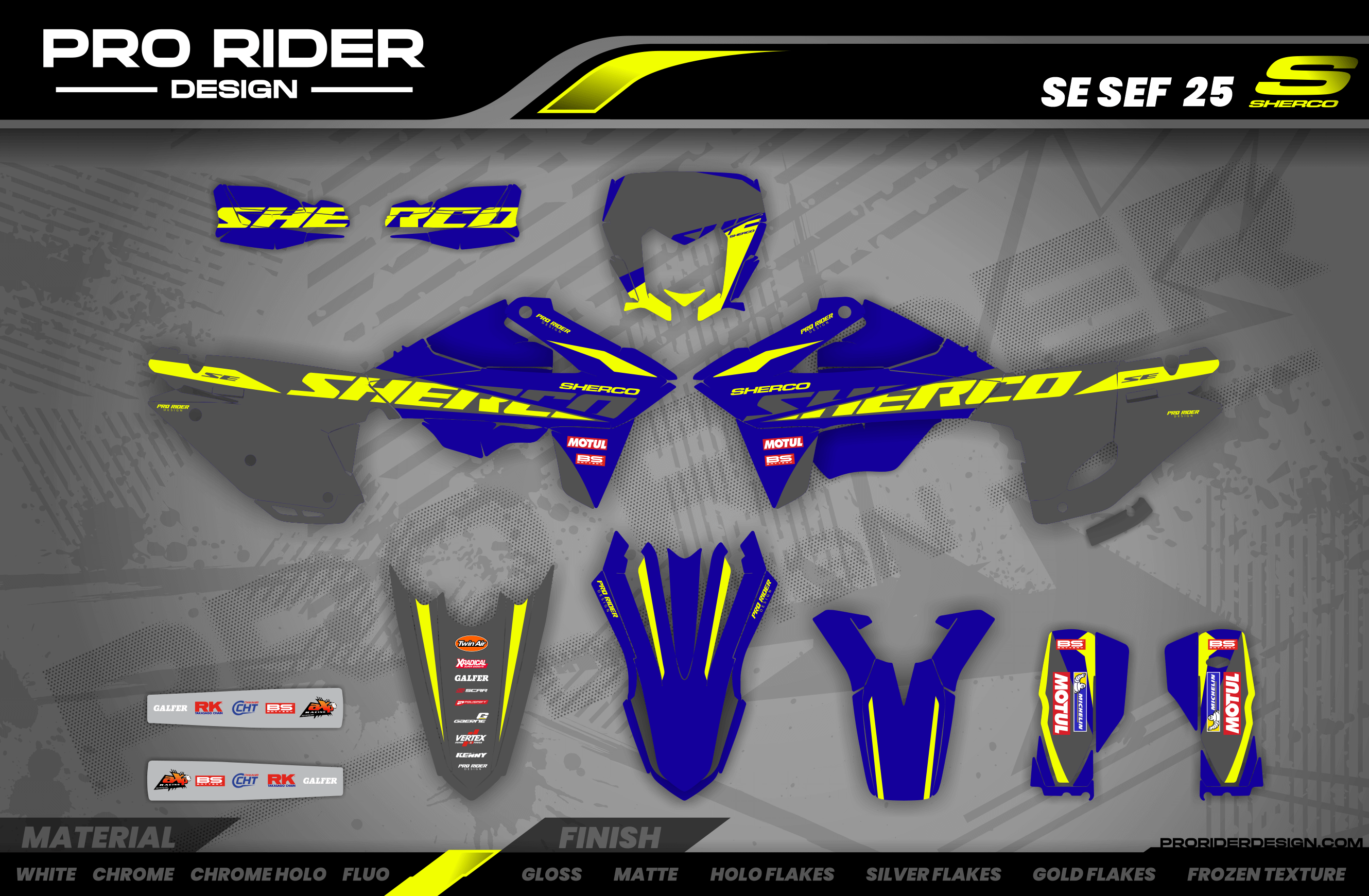 Graphics Kit SHERCO OEM EDITION 25