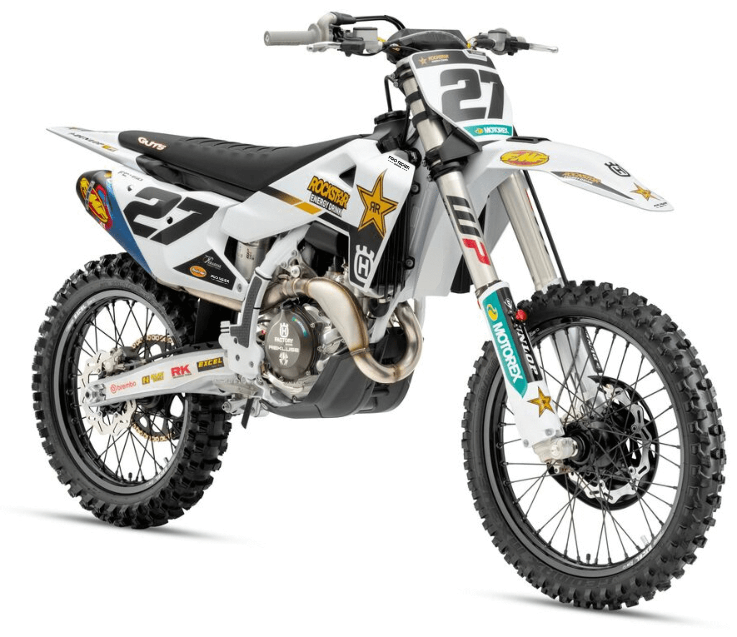 Custom Graphics Rockstar Husqvarna Factory Racing TC FC TE FE TX FX