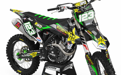 Graphics Kit ROCKSTAR Limited edition GREEN : Really cheap