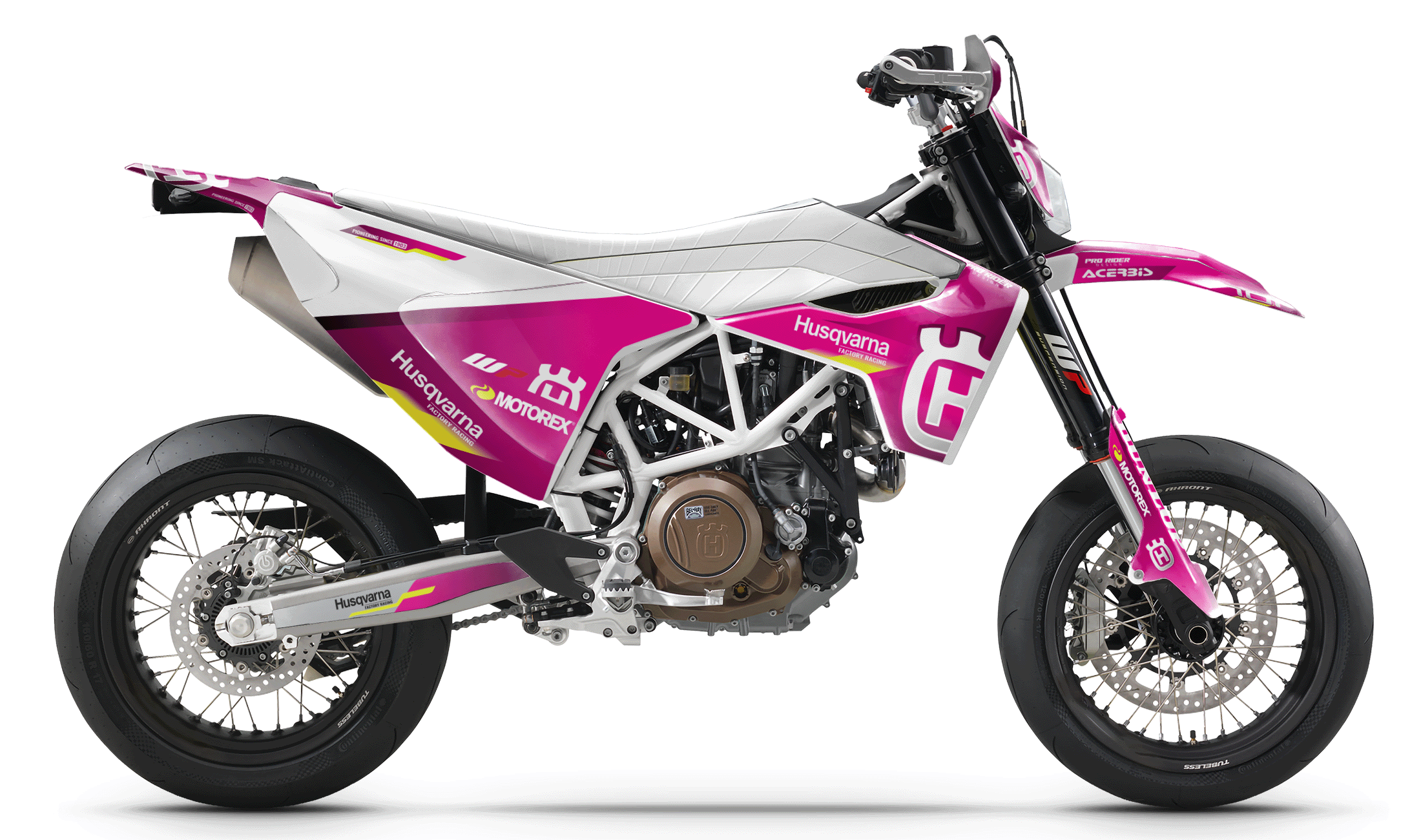 701 Husqvarna Graphics Apex pink