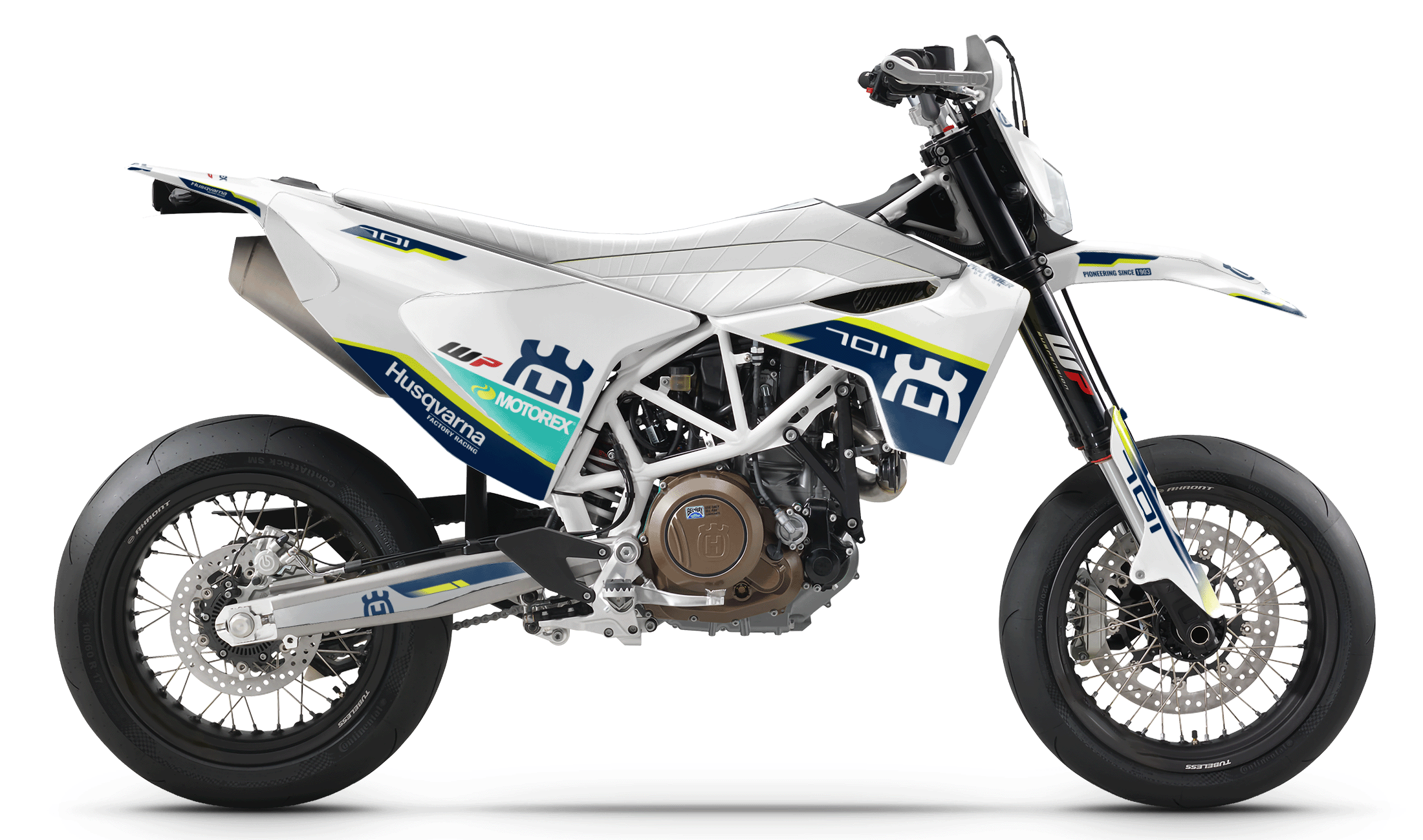 701 Husqvarna Graphics NORTH blue