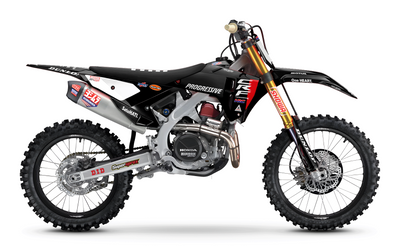 HONDA custom Graphics Motocross HRC SMX Team PROGRESSIVE | BLACK
