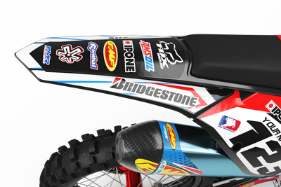 Graphics Kit BOXER RED : Add value to your Motocross and Quad