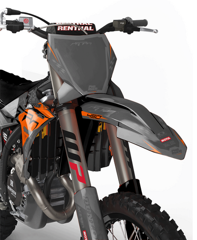 KTM Graphics SX XC SXF XCF EXC.. - ProLine Grey/orange