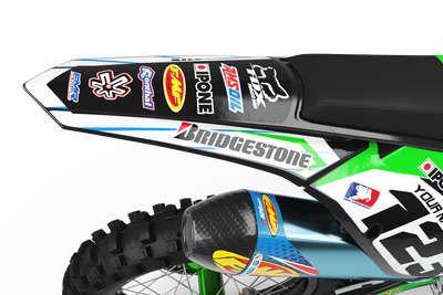 Graphics Kit BOXER GREEN : Add value to your Motocross