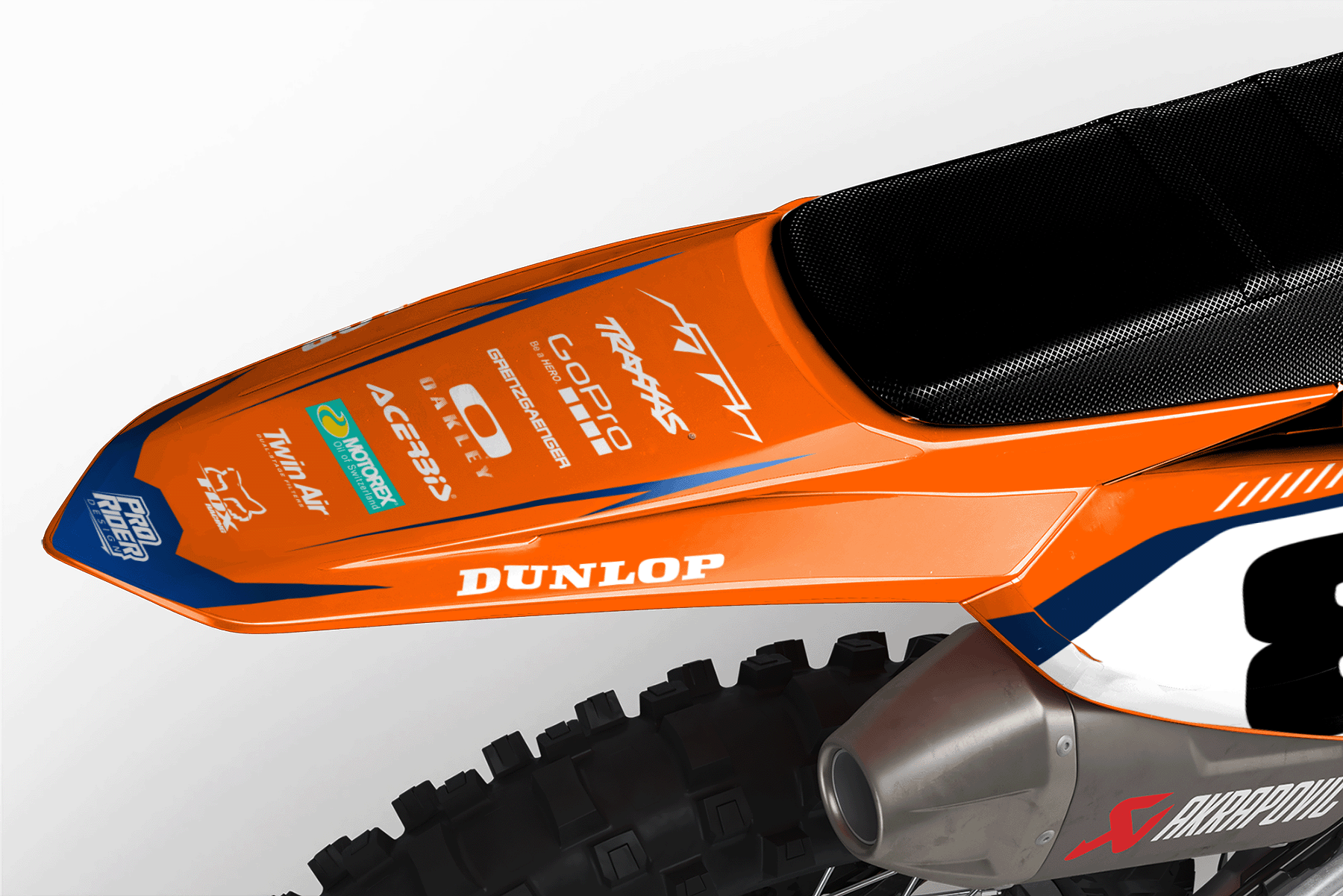 KTM Graphics SX XC SXF XCF EXC.. | Shadow Edition | Orange blue