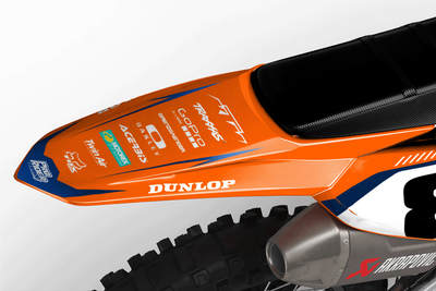 KTM Graphics SX XC SXF XCF EXC.. | Shadow Edition | Orange blue