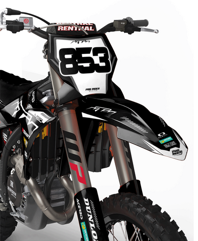 KTM Graphics SX XC SXF XCF EXC.. | Shadow Edition | Black white