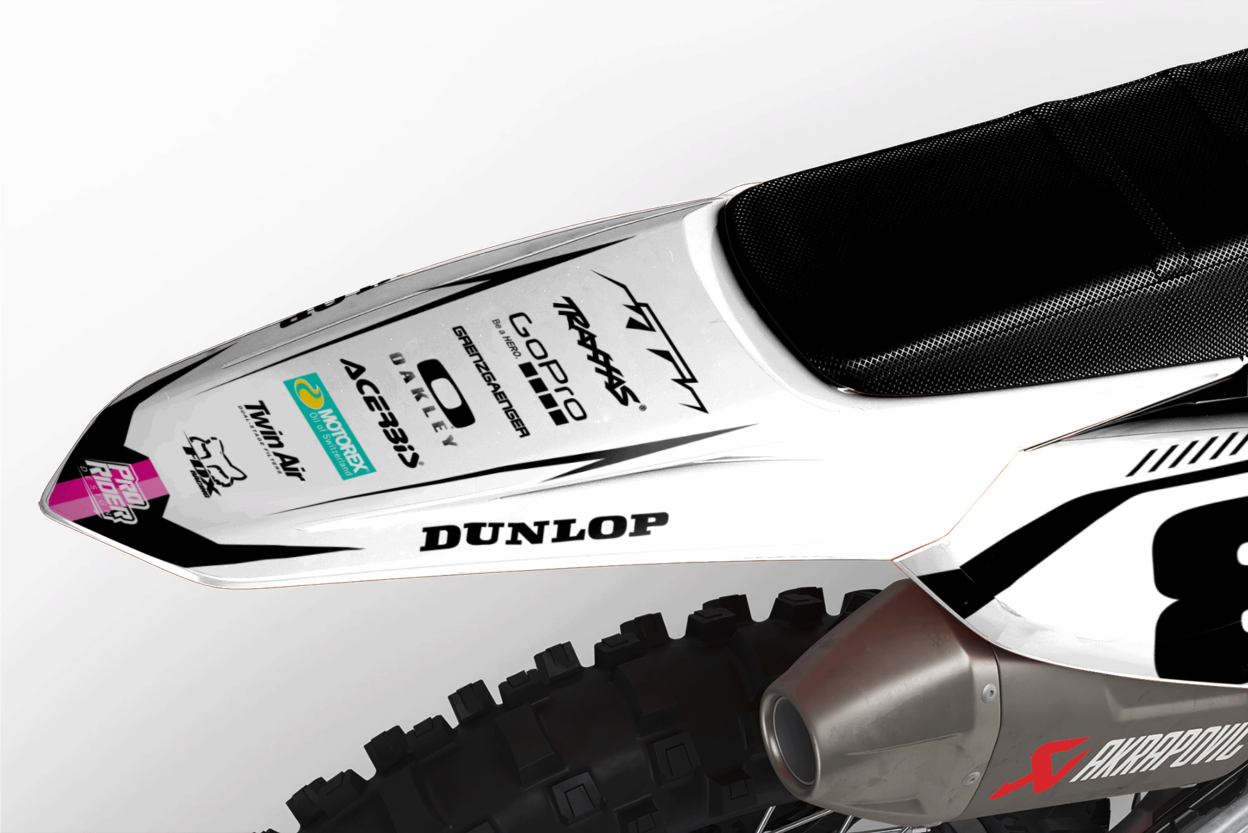 KTM Graphics SX XC SXF XCF EXC.. | Shadow Edition | White & pink
