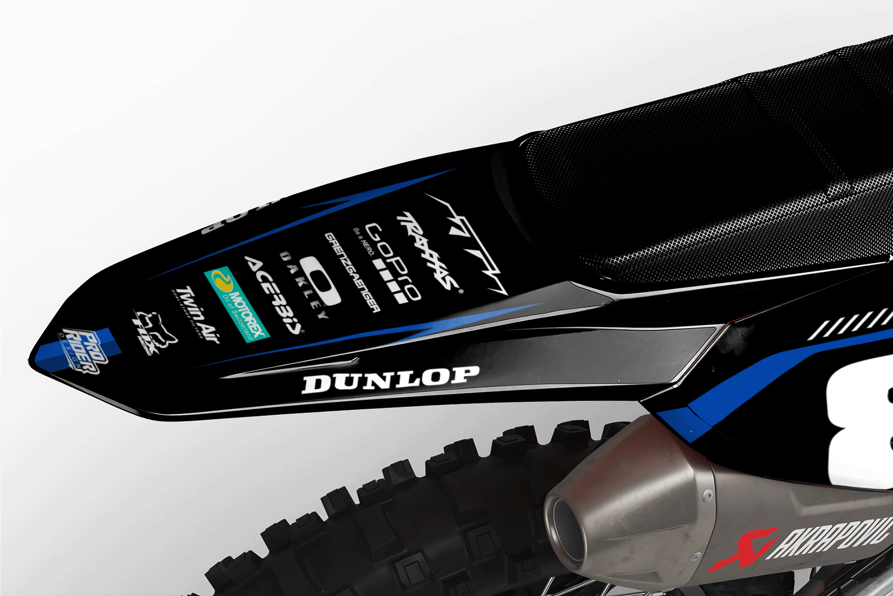 KTM Graphics SX XC SXF XCF EXC.. | Shadow Edition | Black blue