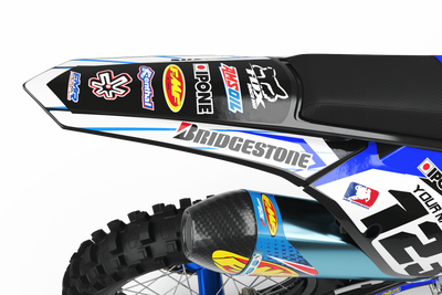 Graphics Kit BOXER BLUE : Add value to your Motocross and Quad
