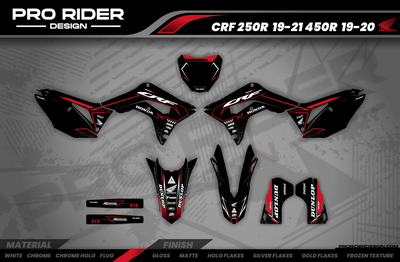 Graphics Kit HONDA BLINK DARK