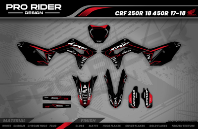 Graphics Kit HONDA BLINK DARK