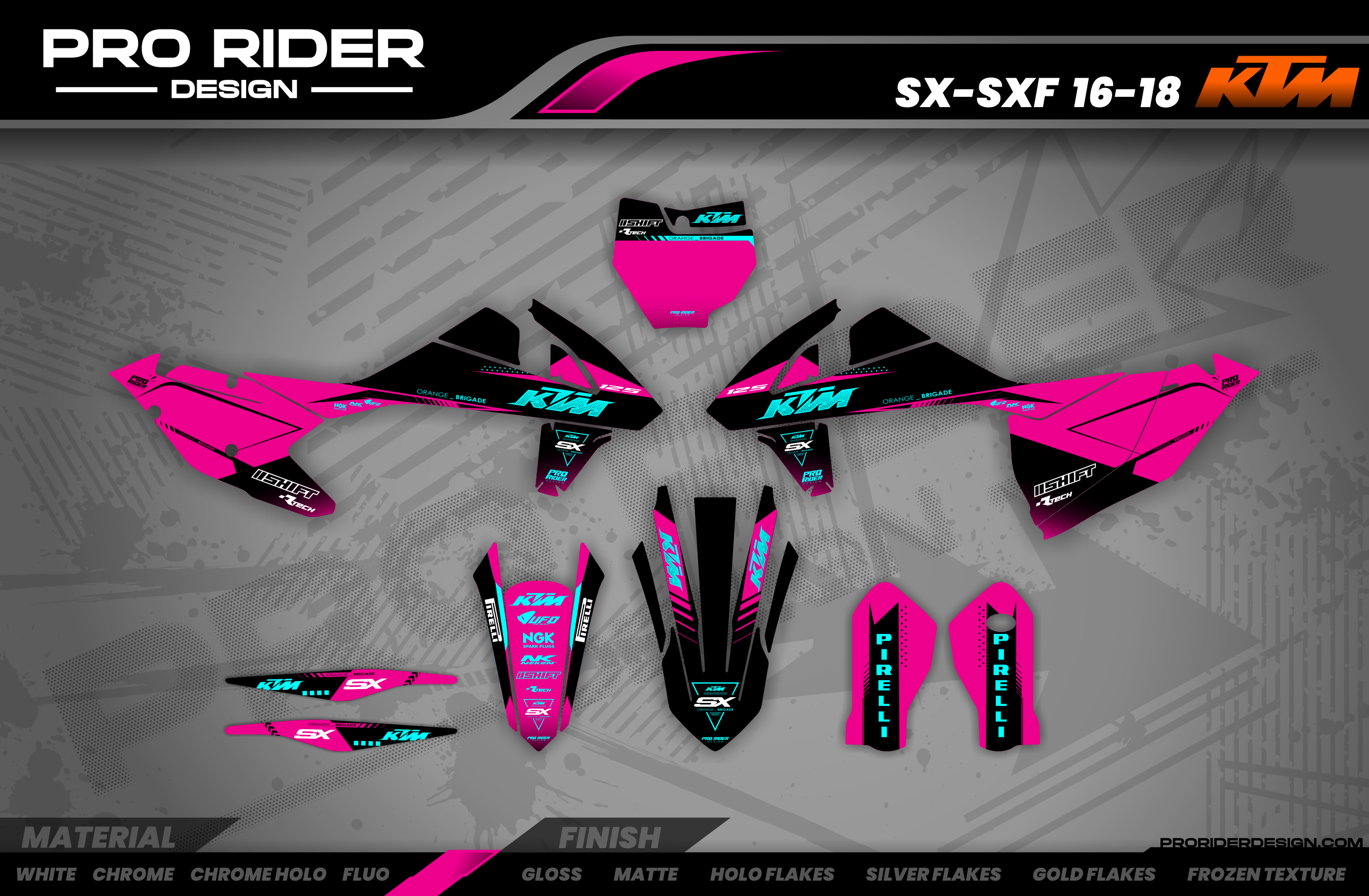 KTM Graphics Kit PERSO KLASP