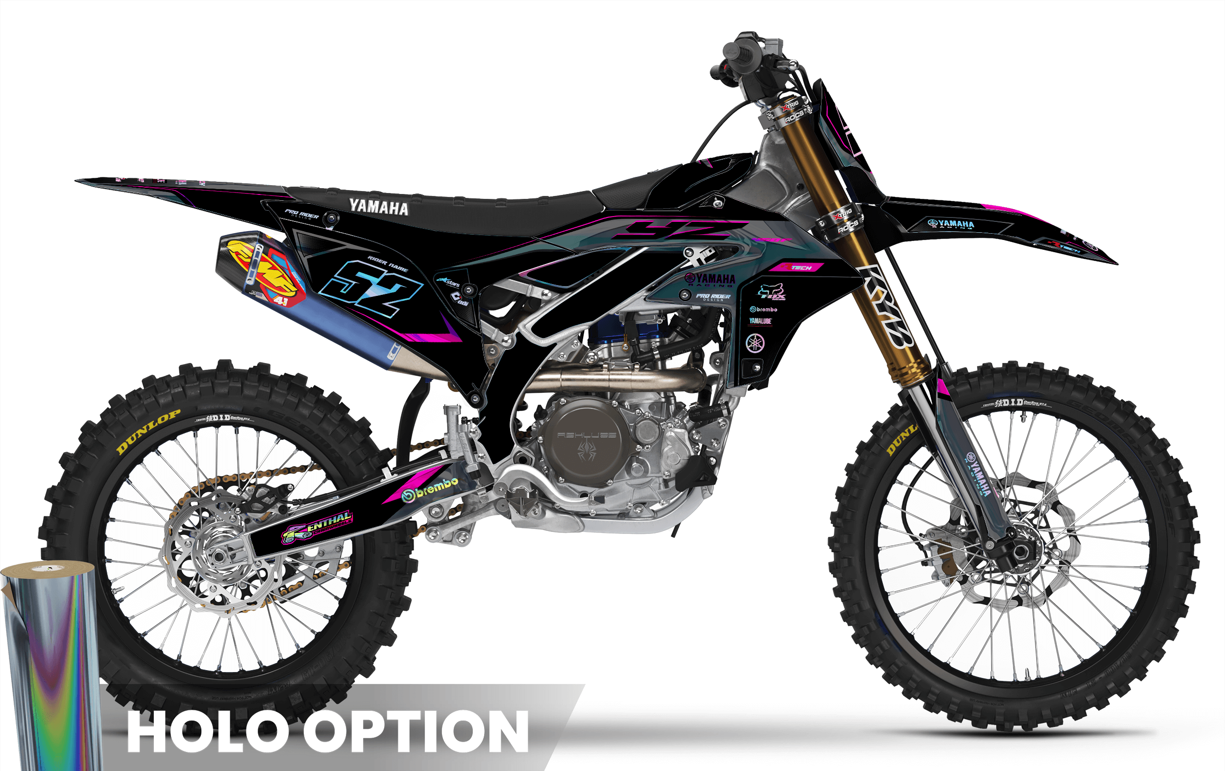 YAMAHA GRAPHICS| Black Venom | PINK