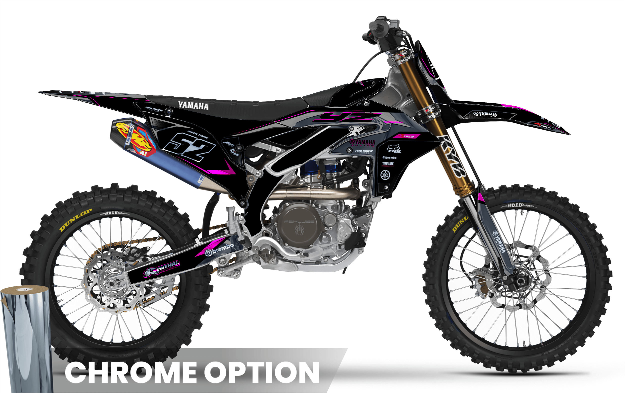 YAMAHA GRAPHICS| Black Venom | PINK