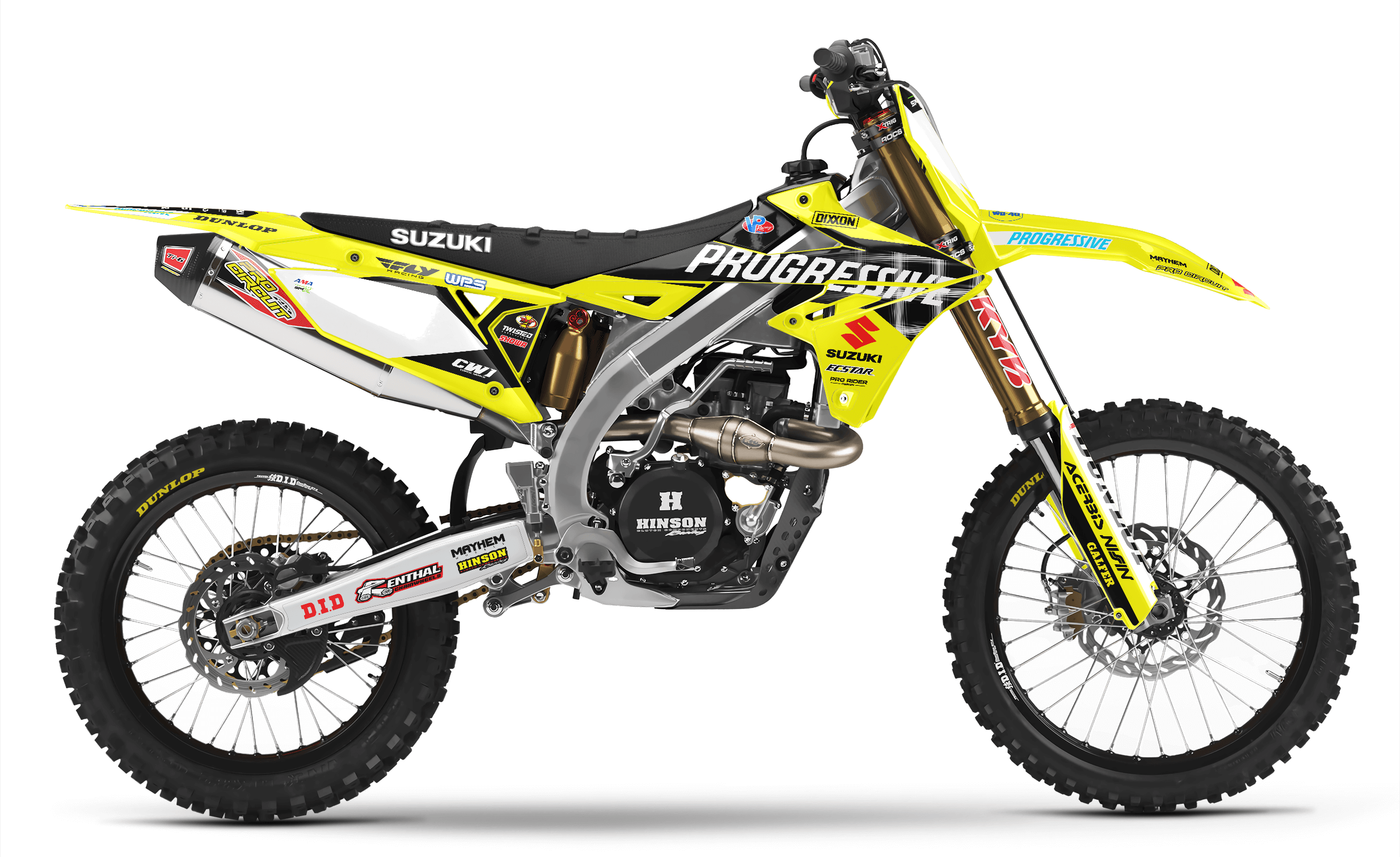 SUZUKI Graphics | DIXXON PROGRESSIVE Replica
