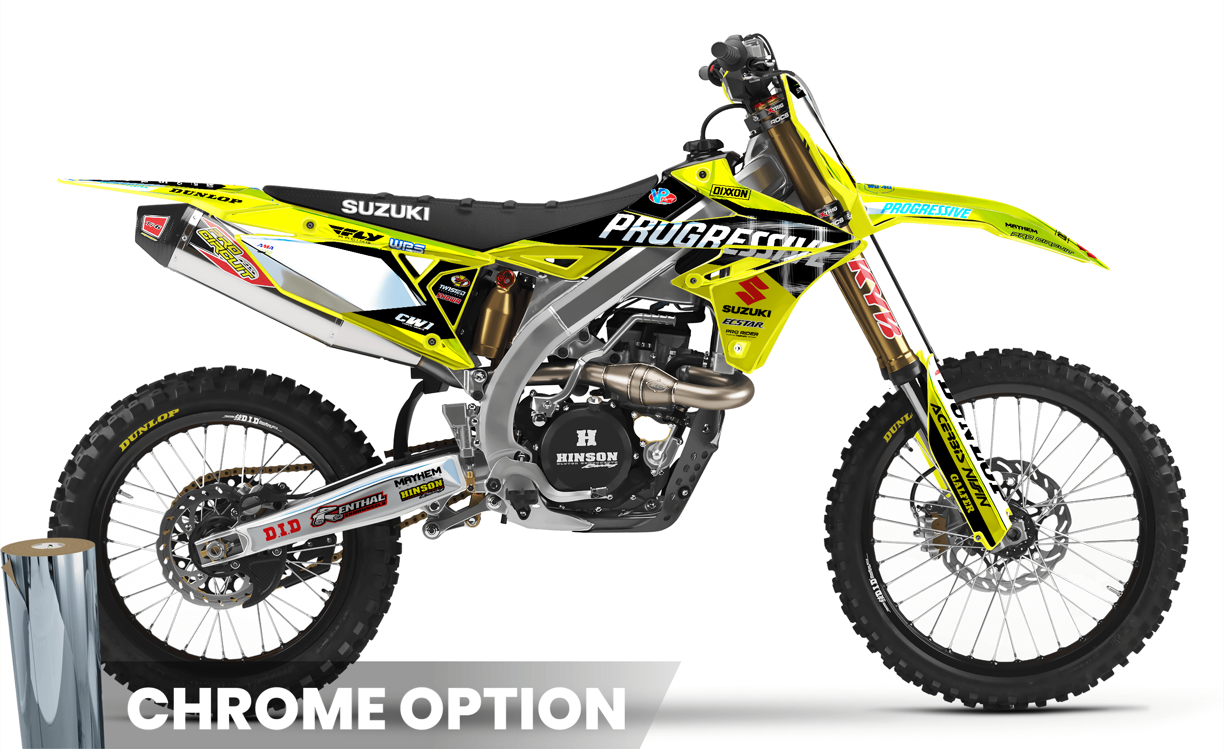 SUZUKI Graphics | DIXXON PROGRESSIVE Replica