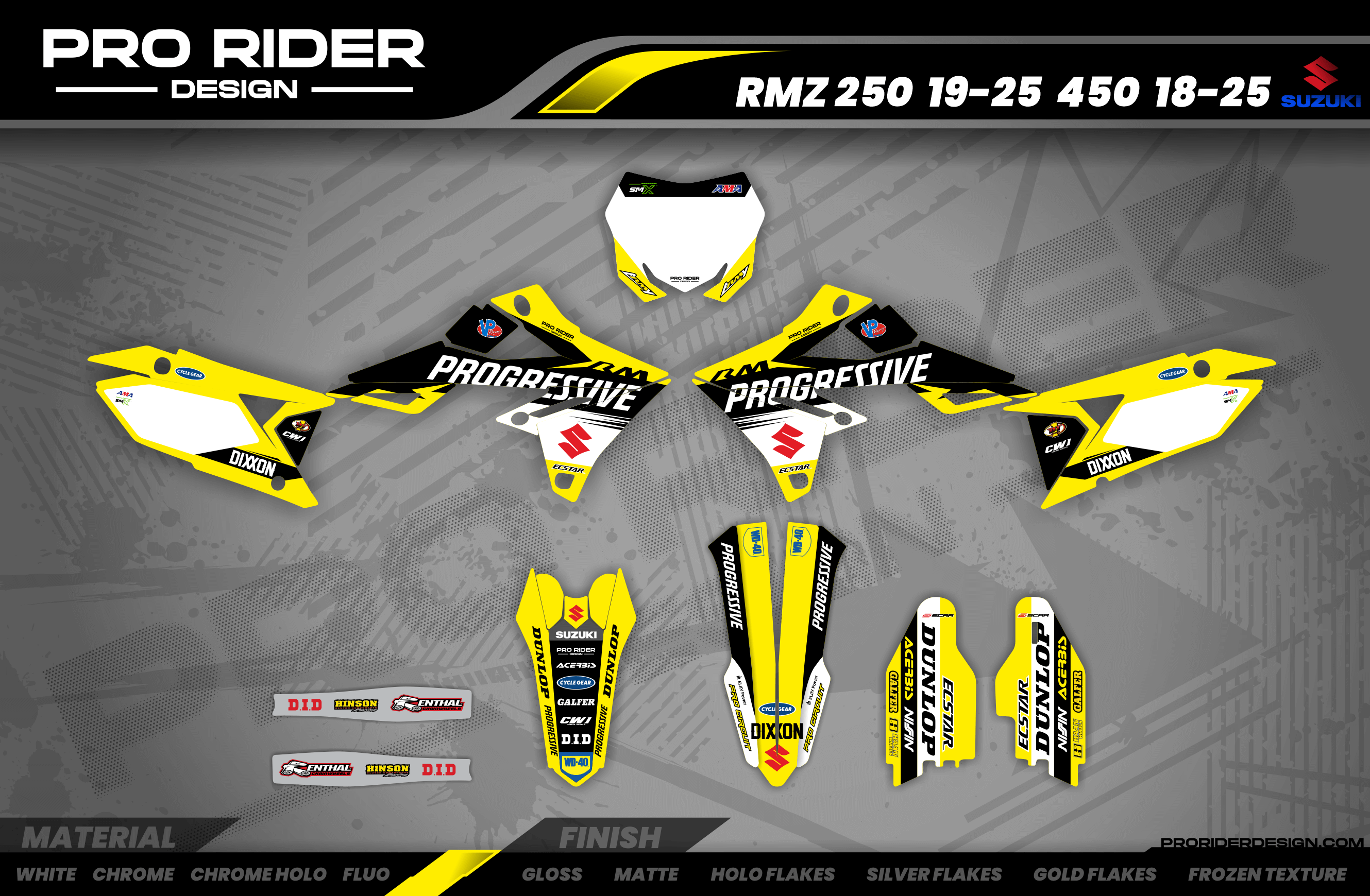 SUZUKI Graphics | KEN ROCZEN PROGRESSIVE Replica – Pro Rider Design