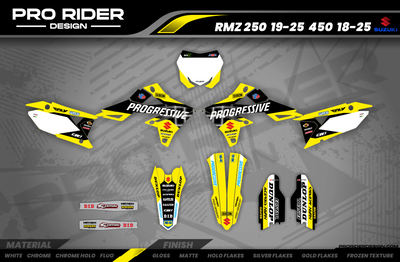 SUZUKI Graphics | DIXXON PROGRESSIVE Replica