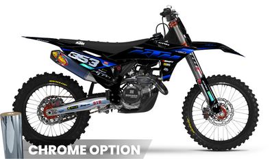 KTM Graphics SX XC SXF XCF EXC.. | Shadow Edition | Black blue