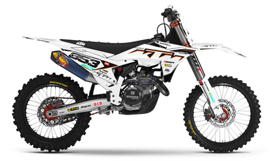KTM Graphics SX XC SXF XCF EXC.. | Shadow Edition | White & black