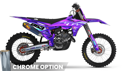 KTM Graphics SX XC SXF XCF EXC.. | Shadow Edition | Purple