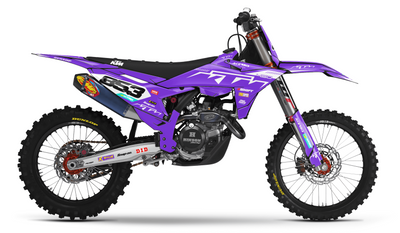 KTM Graphics SX XC SXF XCF EXC.. | Shadow Edition | Purple