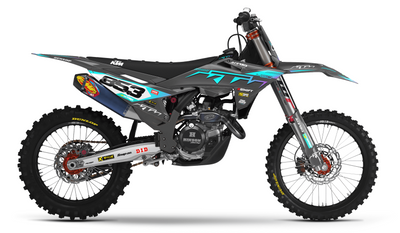 KTM Graphics SX XC SXF XCF EXC.. | Shadow Edition | Grey teal