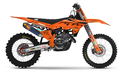 KTM Graphics SX XC SXF XCF EXC.. | Shadow Edition | Orange black