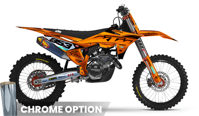 KTM Graphics SX XC SXF XCF EXC.. | Shadow Edition | Orange black