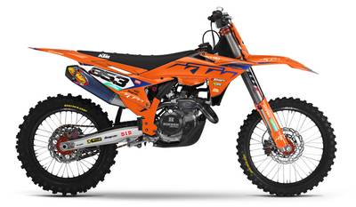 KTM Graphics SX XC SXF XCF EXC.. | Shadow Edition | Orange blue