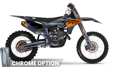 KTM Graphics SX XC SXF XCF EXC.. - ProLine Grey/orange