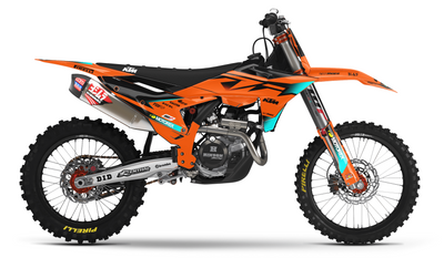 KTM Graphics SX XC SXF XCF EXC.. - OEM VECTOR TEAL
