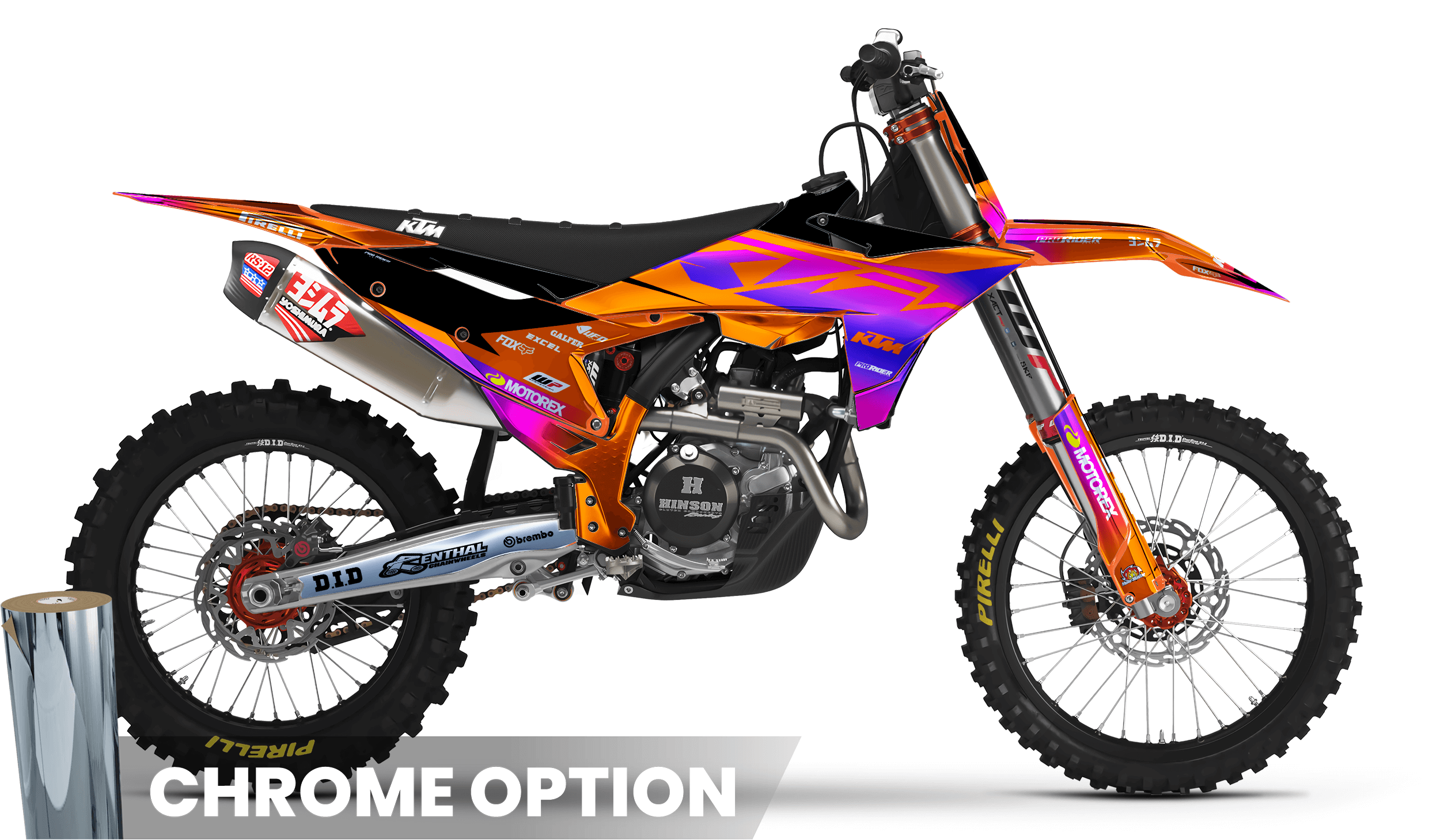 Custom Graphics KTM SX SXF EXC - PURPLE VECTOR