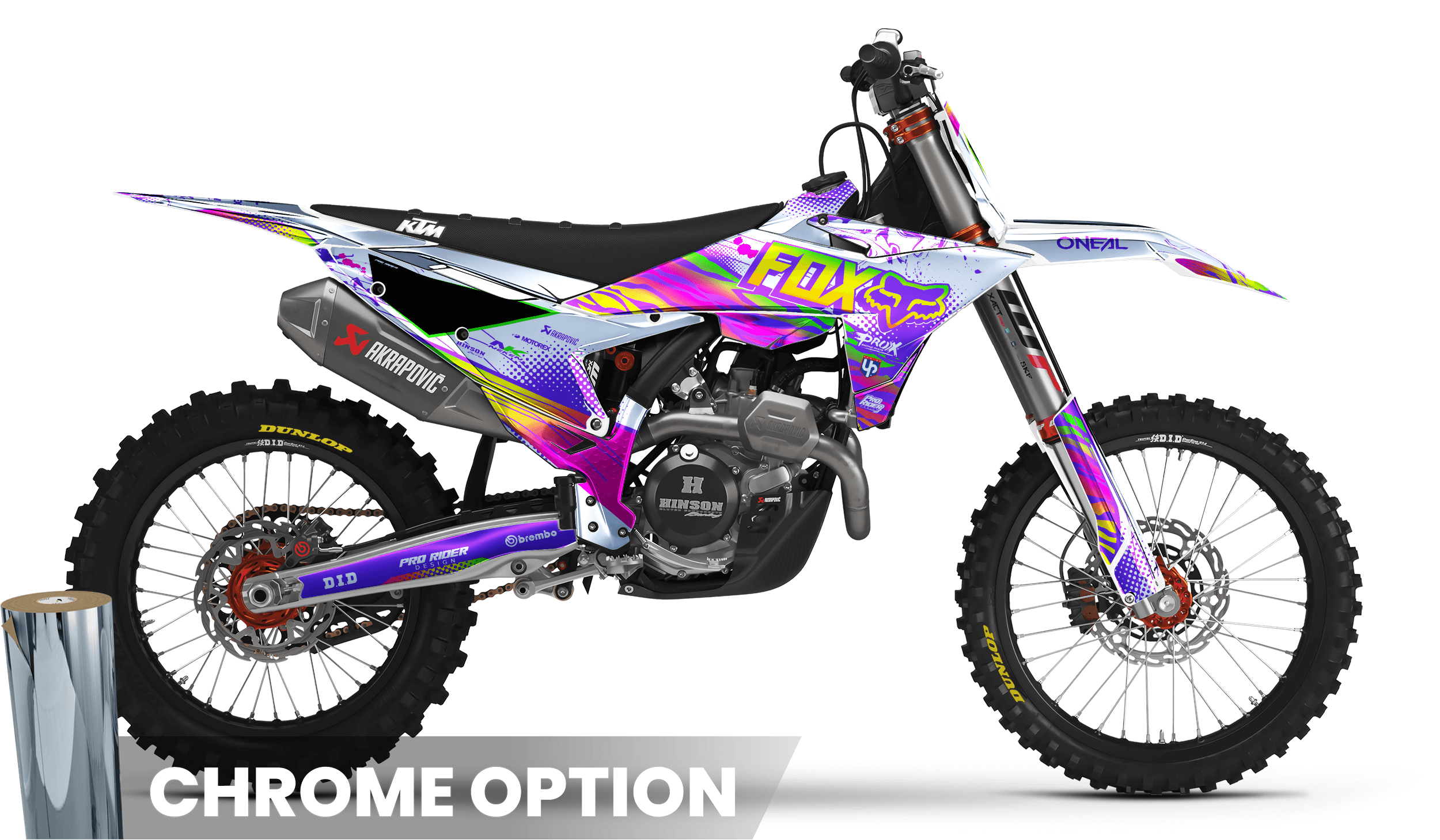 Custom Graphics KIT FOX DISTRICT KOWTOWN