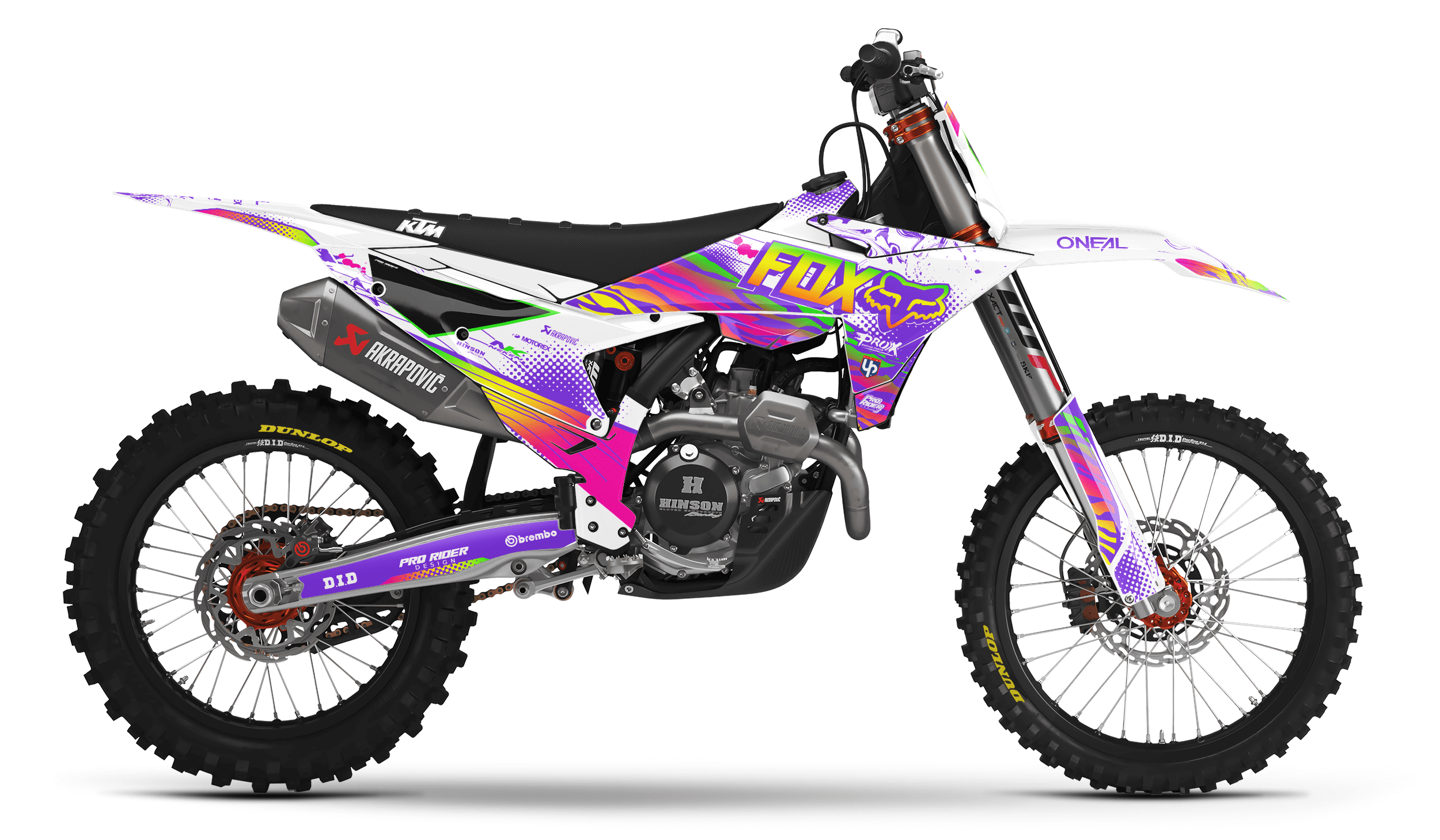 Custom Graphics KIT FOX DISTRICT KOWTOWN